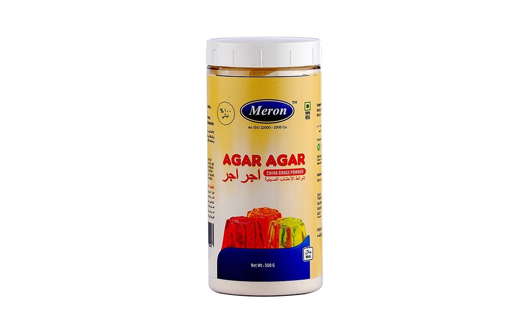 Meron Agar Agar China Grass Powder   Jar  500 grams